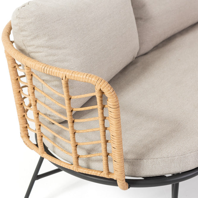 Tivoli Corner – salotto da giardino boho chic per 5 persone