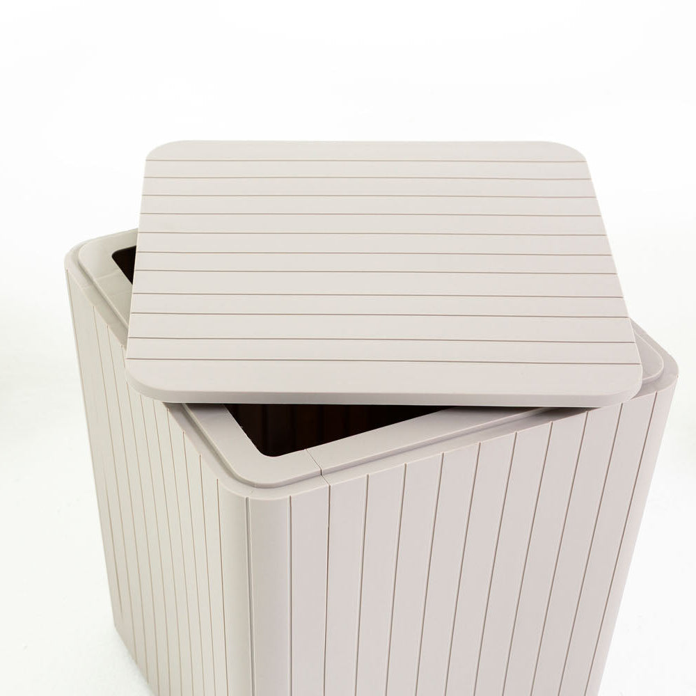 Lily – set da esterno con 2 poltrone e tavolino contenitore