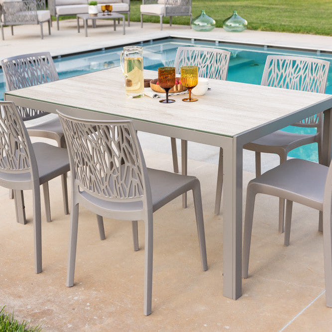 Lisa – sedia in polipropilene con schienale effetto rami
