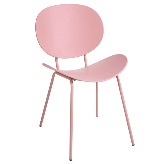 Sedie Olga, colore rosa confetto