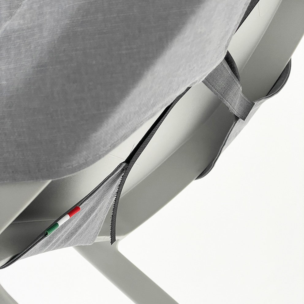 Cuscini per sedie da cucina e sala da pranzo con velcro