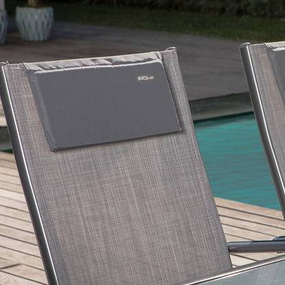 Positano – set da giardino 8 pezzi con tavolo 6 sedie e ombrellone