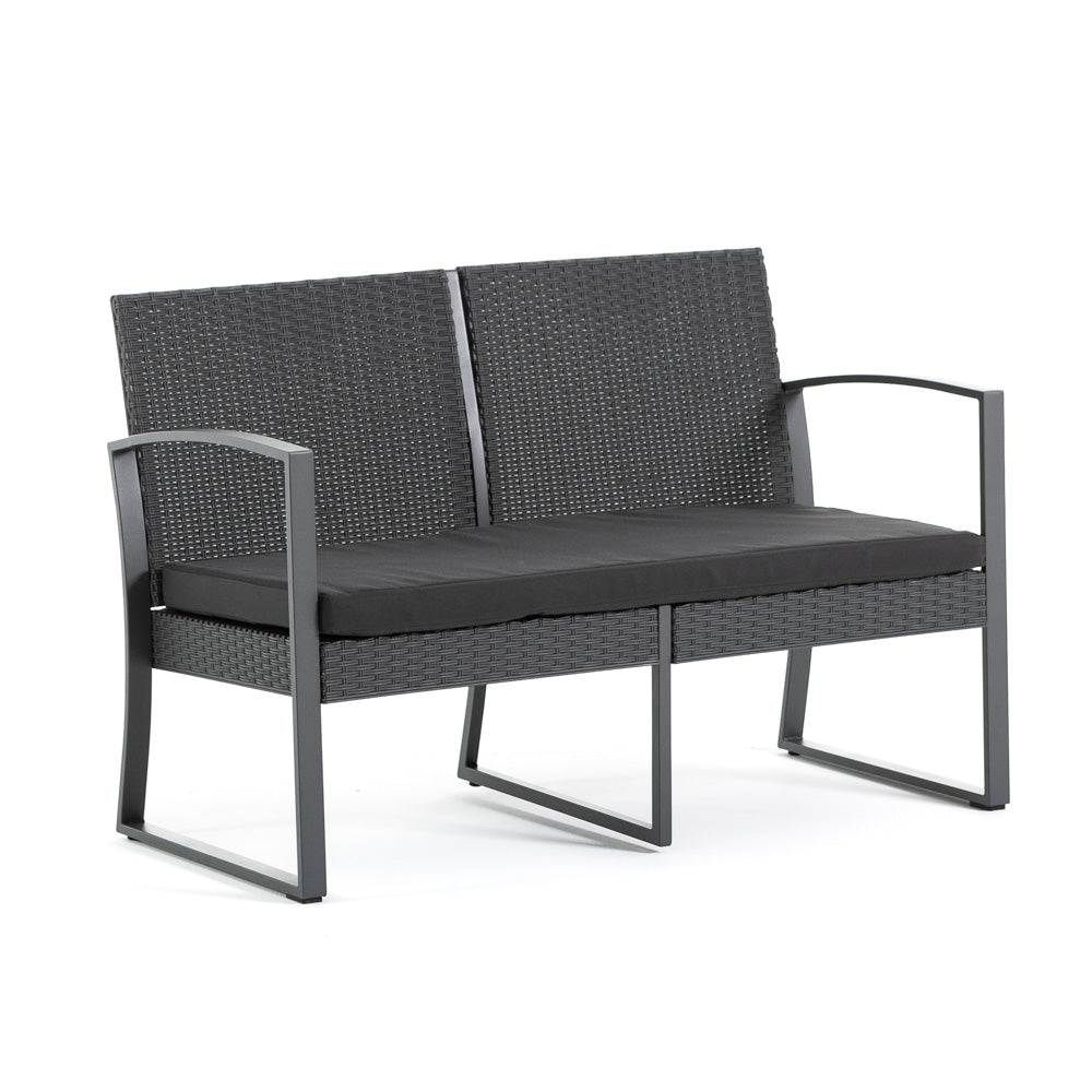 Olbia – set relax da giardino con divano 2 posti e 2 poltrone