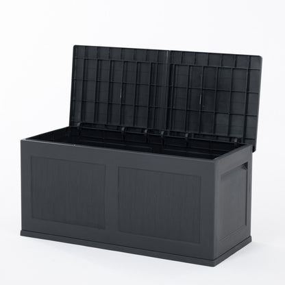 Tok – baule da esterno 300 litri effetto striato con 2 ante