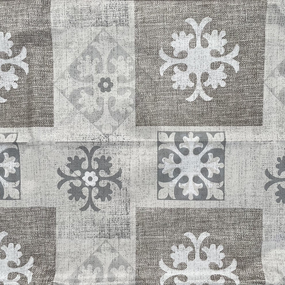 Tovaglia cerata impermeabile, dimensione 140x220 cm, fantasia decò