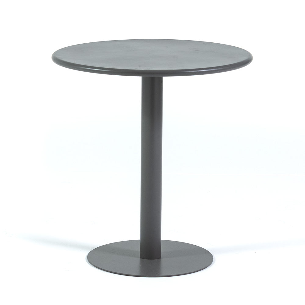 Tavolo lapo rotondo, colore grigio scuro, dimensione ø 69 cm