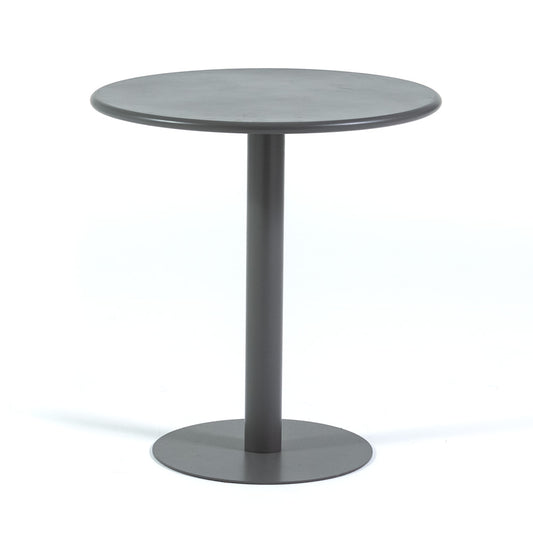 Tavolo lapo rotondo, colore grigio scuro, dimensione ø 69 cm