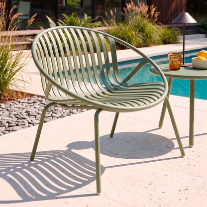Tilde – set da giardino con 2 poltrone e tavolino Ø50 cm