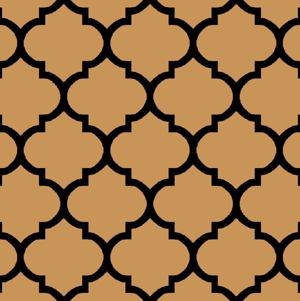 Tappeto da esterno in polipropilene intrecciato lavabile, colore dune marrone, dimensione 360x270 cm