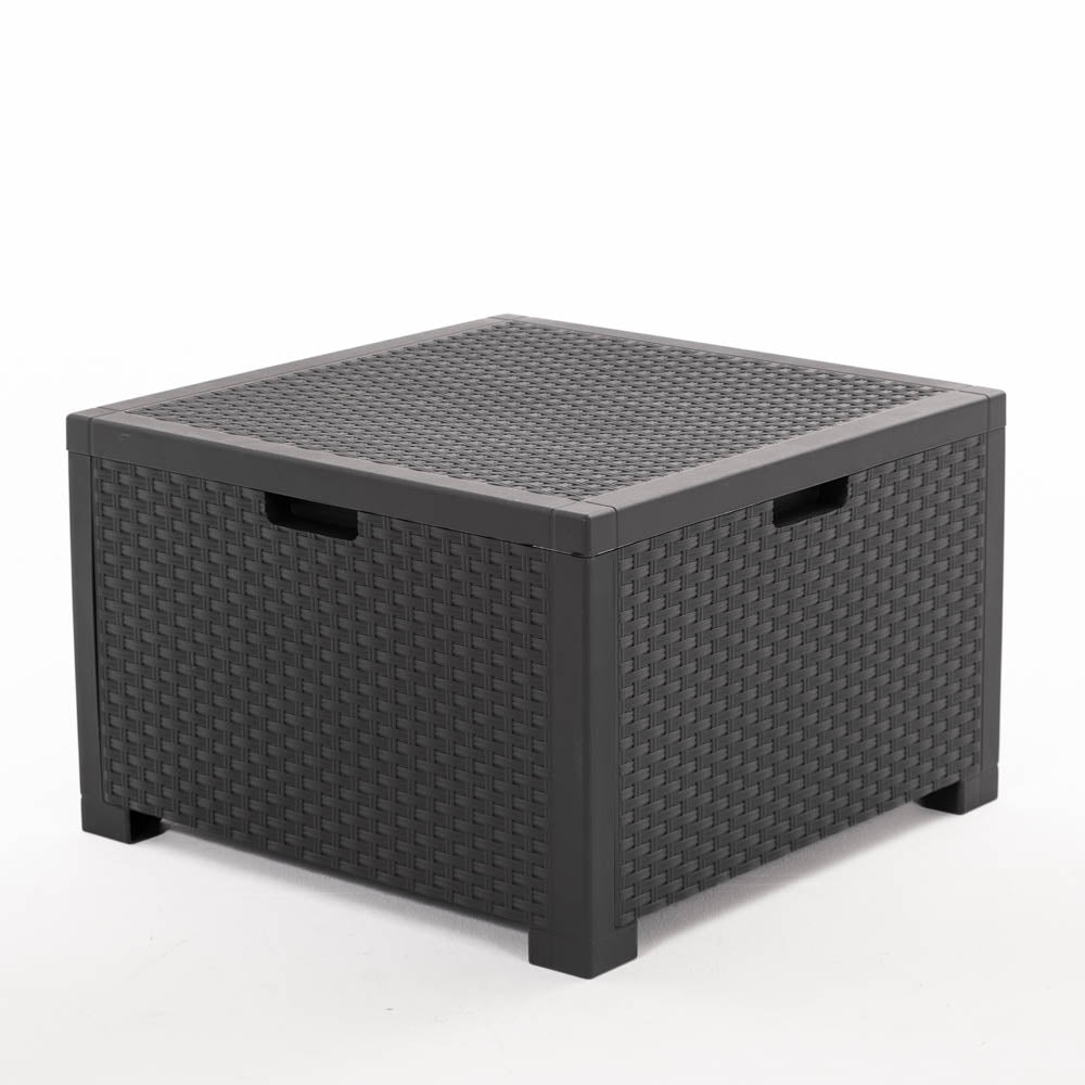 Salina – set relax da giardino in polipropilene effetto rattan