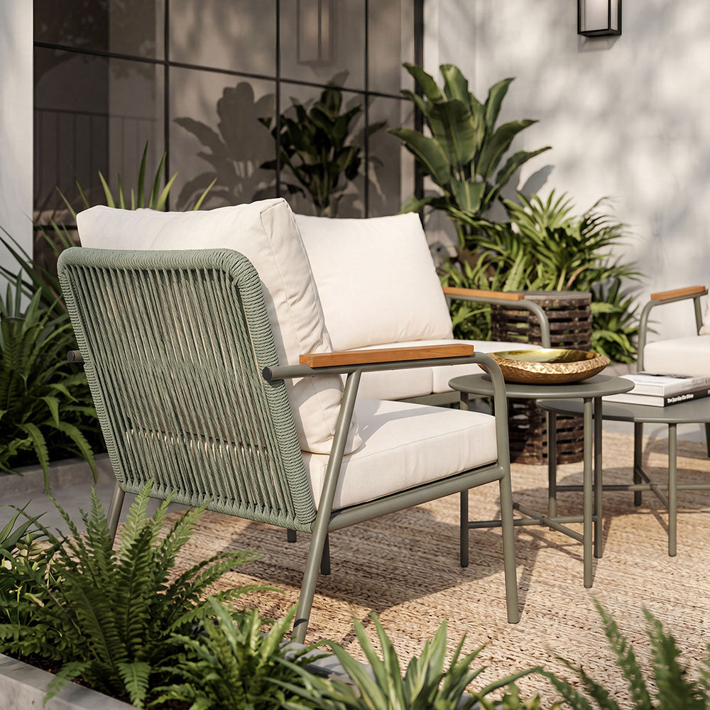 Set Jesolo – set relax da giardino con divano e poltrone