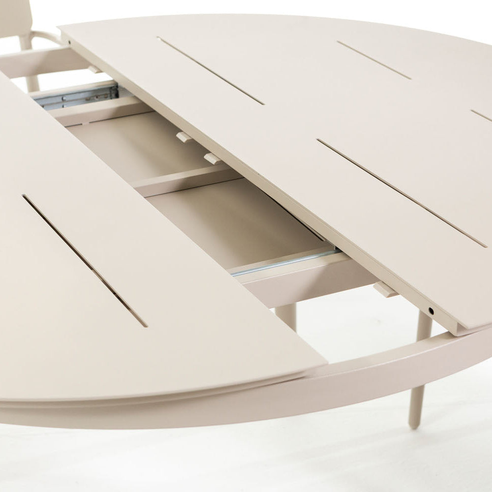 Roberto & Nora set pranzo da esterno con tavolo allungabile e 6 sedie