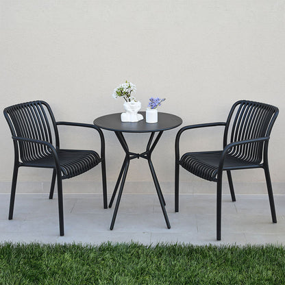 Nathan & Simona set pranzo balcone con tavolino con 2 sedie