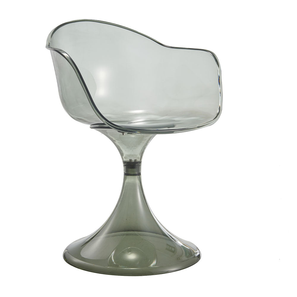 Kiara – sedia in policarbonato con gambe a tulip