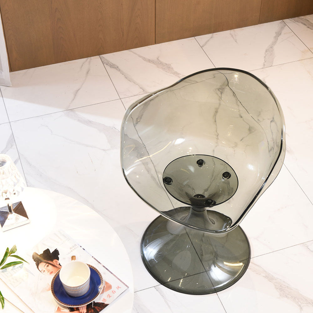 Kiara – sedia in policarbonato con gambe a tulip